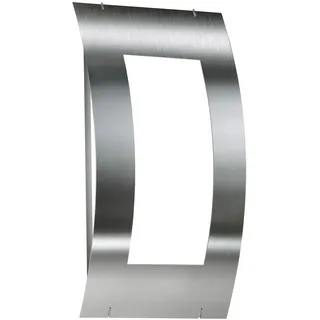 CMD Aussenwandleuchte Aqua Quadrat 37 - Silber, Grau, Weiß