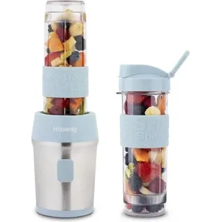 Mini-Mixer SMOO16 300 W 570 ml Pastellblau 2 Wasserflaschen im Lieferumfang enthalten
