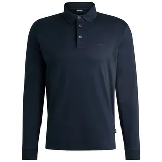 Boss Poloshirt mit Label-Schriftzug