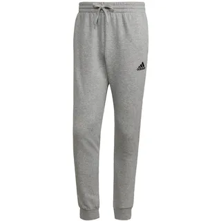 adidas Essentials Fleece Regular Tapered Hosen Grau/Schwarz S