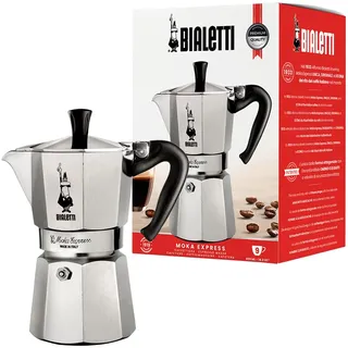 Bialetti Moka Express 0,42 l 9 Tassen Silber
