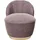 Cocktailsessel Stella Samt 67 x 70 x 70 cm Rosa