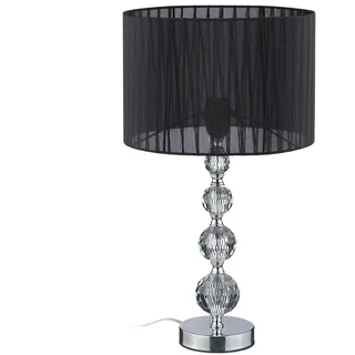 relaxdays Tischlampe Kristall