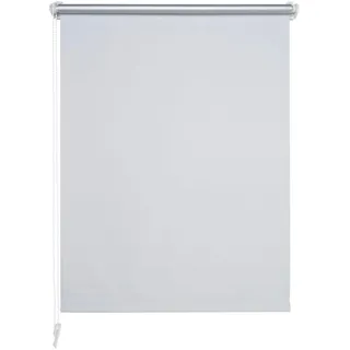LIEDECO Seitenzugrollo verdunkelnd energiesparend ohne Bohren, weiß
