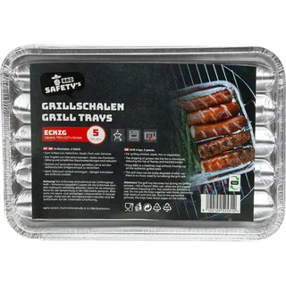 BBQ Safety's Grillschale eckig, mini