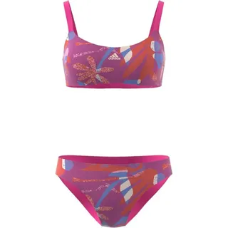 adidas Damen Bikini Set Flower AOP BIK, Lucid Fuchsia, IM1247, 42