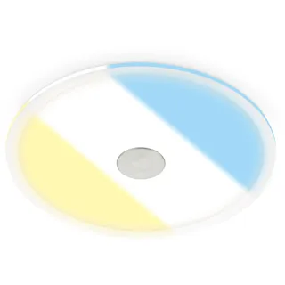 BRILONER – 1x LED Einbaustrahler 230V, LED Strahler Badezimmer IP44, Deckenstrahler, Spots, Deckenspots flach, Badezimmerlampe, Lichtfarbe einstellbar