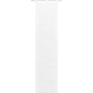 Schiebegardine NEUTEX FOR YOU "Padova" Gr. 1, weiß (wollweiß), B:57cm H:145cm, Scherli, Polyester, Gardinen, Schiebegardine, inkl. Beschwerungsstange, Halbtransparent, Fransen-Effekt, modern