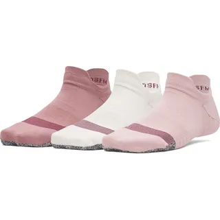 Under Armour Womens UA Breathe 3pk NS Tab pink dark maroon (673-279-600) OSFM