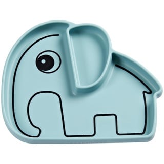 Done by Deer Stick & Stay Kinderteller Elefant Elphee blau (1799232)