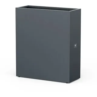 Herstera Hochbeet 100 x 40 x 115 cm Grau