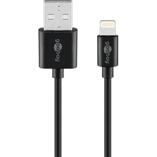 goobay goobay Lightning-Kabel 2 m, schwarz