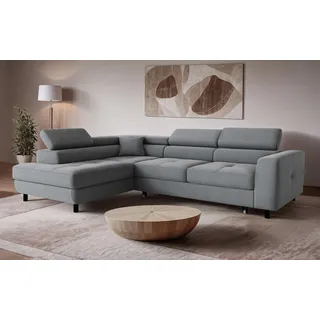 OTTO home »AADEN Schlafsofa 254 cm - OTTO. Verlässliche Qualität.« mit Bettfunktion, Bettkasten, Kopfstützen, rechts/links bestellbar