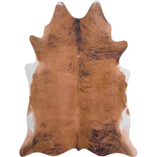 Teppich OTTO HOME "Kuhfell-Look, Kunstfell" Gr. 71, braun, B:125cm H:3mm L:155cm, Kunstfaser, Teppiche, Teppich, gedruckte Kuhfell-Optik, Wohnzimmer, Esszimmer, Schlafzimmer, Topseller