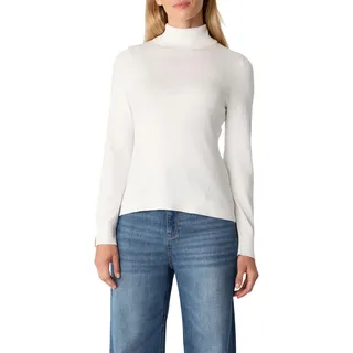 Comma Rollkragenpullover mit Ärmelschlitzen
