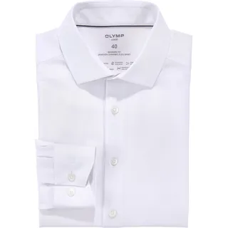 OLYMP Businesshemd »Luxor 24/Seven modern fit« Comfort Stretch, weiß