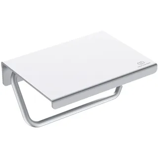 Ideal Standard Papierrollenhalter mit Ablage Silver