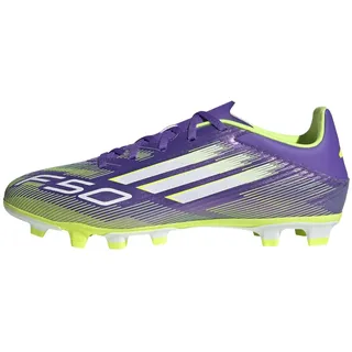 adidas F50 Club FG/MG Herren Purple Rush/Cloud White/Lucid Lemon 46