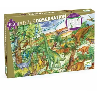 Djeco Dinosaurier, 100 Teile