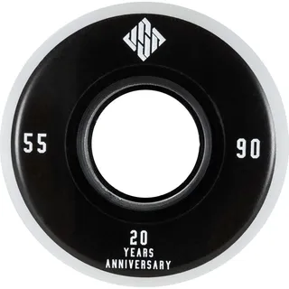 USD SKATES Team 90a Skateboard-räder 4 Einheiten - Black - 55 mm
