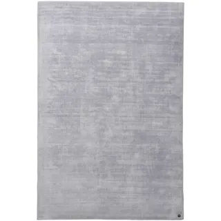 Tom Tailor Shine uni Kurzflorteppich 300 x 400 cm grau