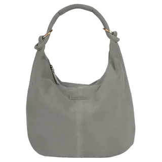 bruno banani Shopper echt Leder, grau | Grau