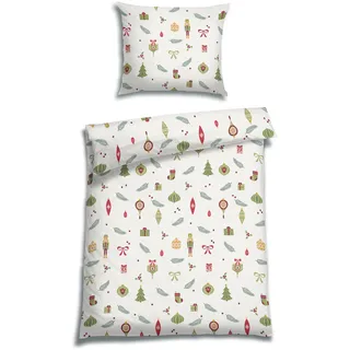 Florella Bettwäsche "Daniel weiss Flausch-Flanell, 100% Baumwolle", weiß