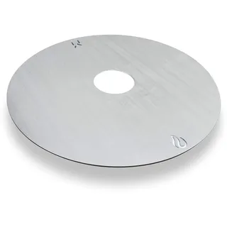 mocisa Universal Feuerplatte 64,5 cm Grillplatte für Feuerschale Fassgrill Kugelgrill | Ø64,5 cm Stahl Stärke 4mm | hergestellt in Bayern | Plancha | Feuerring | Grillring | BBQ Ring | BBQ-Disc