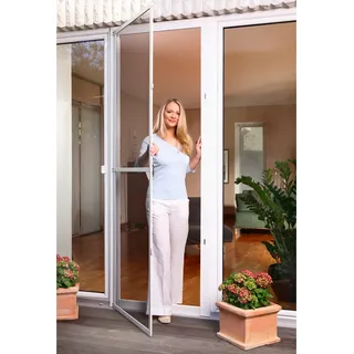Tesa Insektenschutztür Insect Stop ALU COMFORT 100 x 220 cm Anthrazit