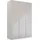 Drehtürenschrank Purisma 151 x 223 x 60 cm Grau