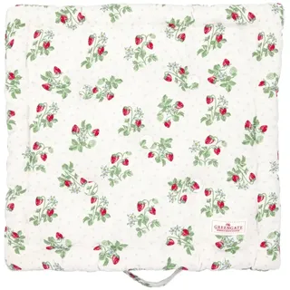 GreenGate Berry Sitzkissen weiß 50x50cm