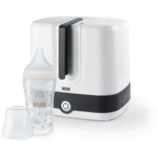 NUK Dampfsterilisator , 27x26.5x22.5 cm , automatische Abschaltfunktion, Einknopfbedienung , Füttern, Babykostwärmer & Sterilisatoren