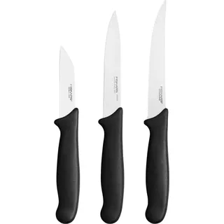 Fiskars 3er-Set Gemüsemesser Essential