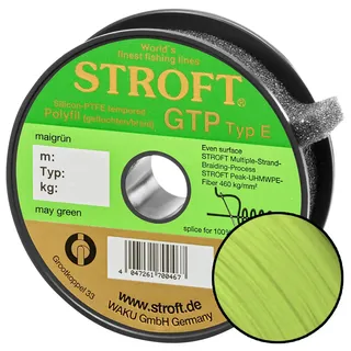 WAKU Stroft Schnur GTP Typ E geflochten maigrün 150m Typ E5 12,00kg
