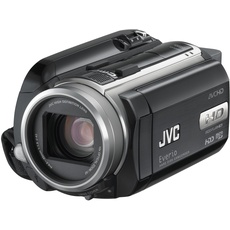 JVC GZ-HD30EX Camcorder (80 GB Festplatte, 10-fach opt. Zoom, 2,7" Display)
