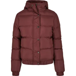URBAN CLASSICS Hooded Puffer Jacke Bordeaux S