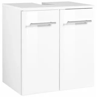WELLTIME Waschbeckenunterschrank Venedig 50 x 53 cm Weiß