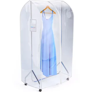 Transparente Abdeckung und Staubschutz für Kleiderständer, Kleiderstange ist seperat erhältlich - 90cm - Hangerworld
