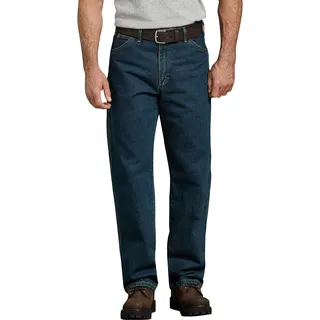 Dickies Herren Relaxed-Fit Carpenter Jeans, Getöntes Heritage Khaki, 42W / 30L
