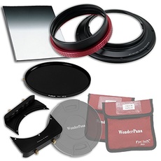 WonderPana 66 FreeArc Essentials ND 0.6HE Kit - Rotating 145mm Filter System Holder, Lens Cap, Fotodiox Pro 6.6"x8.5" 0.6 (2-stop) Hard Edge Grad ND and 145mm ND16 (4-Stop) Filters for the Tamron 15-30mm SP F/2.8 Di VC USD Wide-Angle Zoom Lens (Full Frame 35mm)