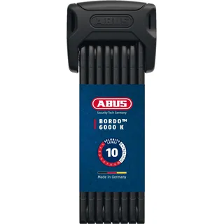 ABUS Bordo 6000K/120 BK Faltschloss Schwarz