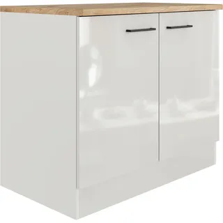 Flex-Well Unterschrank LUnd 100 x 85 x 60 cm Grau