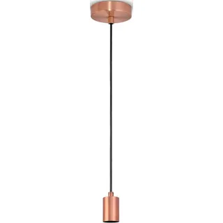 Paco Home HUGO 1-flg. Ø 4,4 cm rosa (kupfer) Metall