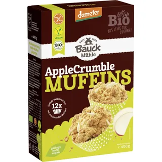 Bauckhof - Apple Crumble Muffins glutenfrei 400 g