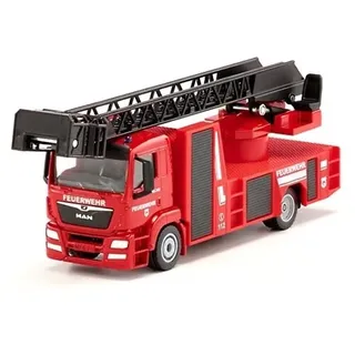 Siku 2114 - Feuerwehr Drehleiter rot 1:50