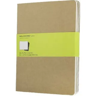 Moleskine Notizheft Cahier A4 blanko beige/braun