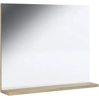 VCM Wandspiegel Landos«, weiß eiche), rechteckig 50x60x2 cm