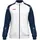 Trainingsjacke Weiß/Marine/Rot S