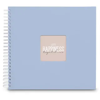 Hama Spiral-Album "Fine Art", 36x32 cm, 50 weiße Seiten, Lagune