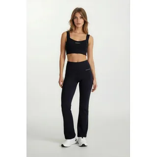 Freddy Leggings "SUPERFIT Leggins High Waist" mit Flair, schwarz